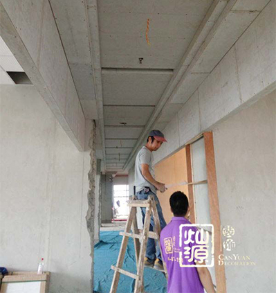 現代國度南寧辦公樓裝修施工圖-燦源裝飾