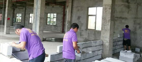 燦源裝飾與韻達合作成功，我們開工了