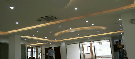 南寧裝修公司-韻達(dá)辦公室驗(yàn)收過程