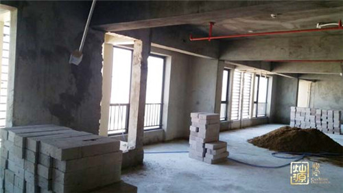 南寧辦公室裝修-施工現場