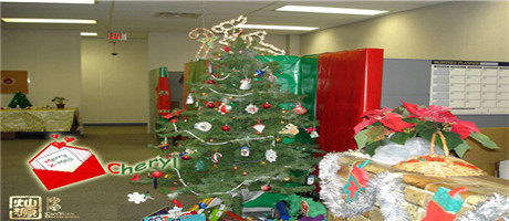 圣誕節就應該這樣裝飾辦公室，燦源裝飾邀你一起來狂歡