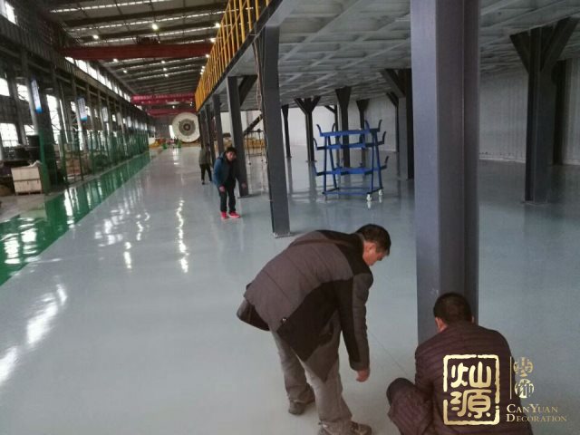 祝賀燦源裝飾承接南寧中鐵廣發(fā)軌道辦公室裝修工程開(kāi)工放線(xiàn)