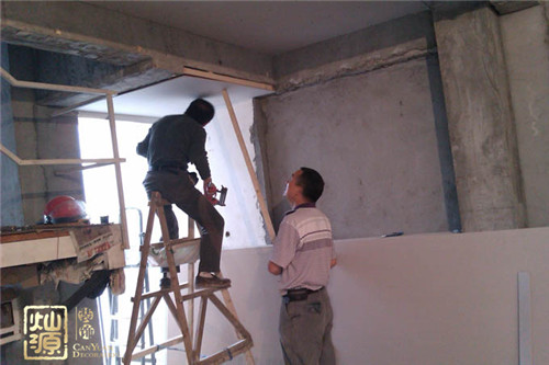 辦公室裝修-裝修現場