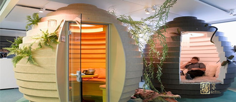 辦公室裝修設計走心了，高冷的空間也能迸發出激情的斗志