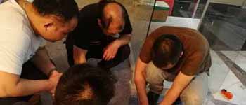 你見過如此認真對待工作的南寧裝飾公司師傅們嗎？