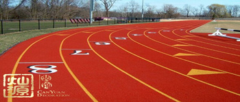 保障學生健康，南寧學校裝修拒絕毒跑道