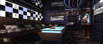 即使預(yù)算有限KTV裝修也要注重突出主題的背景墻