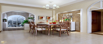 避免復(fù)雜家庭餐廳裝修平淡簡單就好