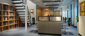 辦公室裝修設計方案中軟裝修材料的3大優勢