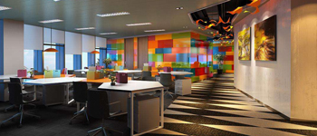 辦公室裝修設計體現檔次應注意的4個因素