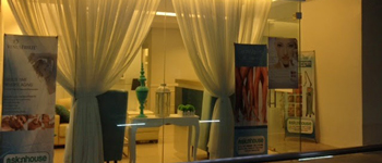 燦源裝飾按需設計理念實現40平小型美容店功能超大化