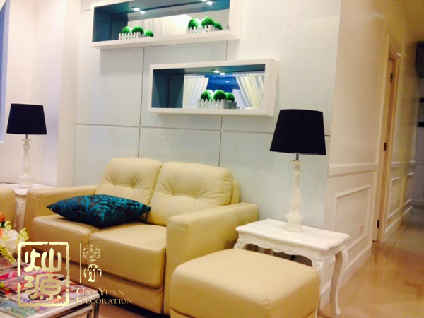 燦源裝飾按需設計理念實現40平小型美容店功能最大化