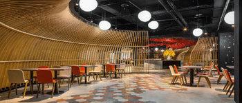 燦源裝飾餐飲空間燈光設計理念  賦予顧客舞“光”食“色”的享受