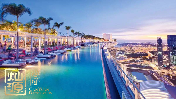 全球首個無邊泳池即將開建 屋頂泳池或將成為旅店新寵