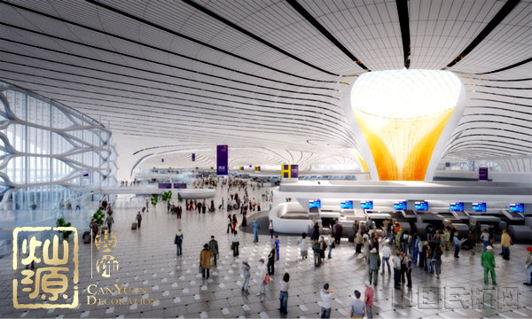 北京新機場竣工 這座新機場比其它世界著名機場都要牛