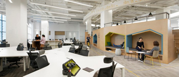 3500平米辦公室現代風格裝修效果圖  融合理念文化實現到訪客戶的轉化