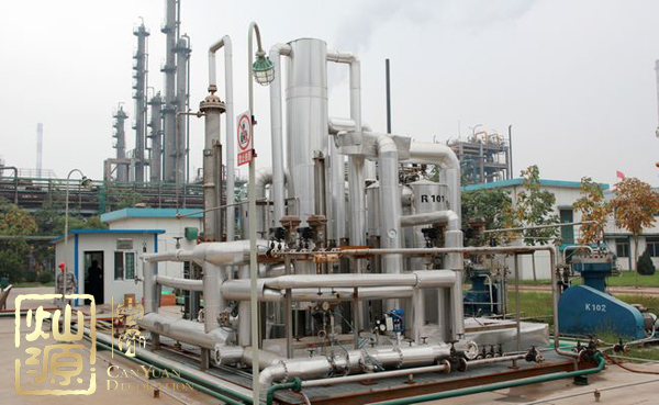 河南氣化廠爆炸觸目驚心 河南氣化廠爆炸前后廠區對比圖