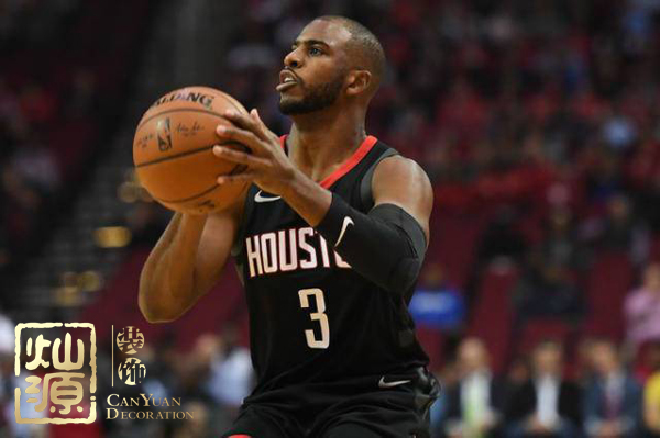 保羅感謝休斯頓 【多圖】揭示保羅表示感謝的火箭豐田中心