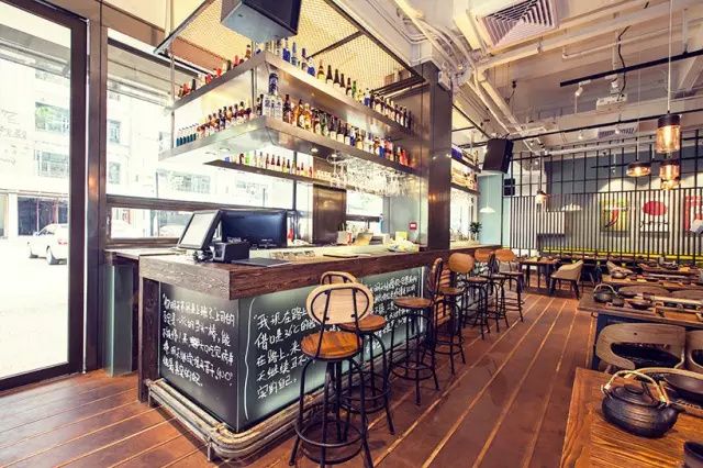 酒店吧臺(tái)設(shè)計(jì)圖片-燦源