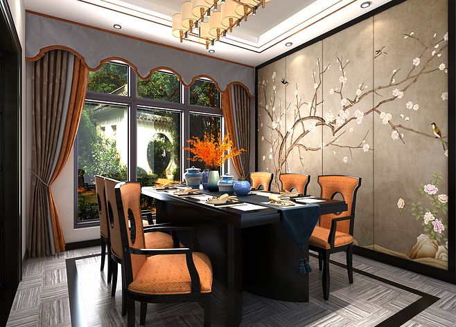 餐廳設計效果圖-燦源 餐廳設計效果圖-燦源