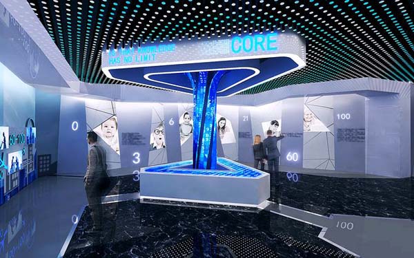 南寧智能展廳裝修設計實景圖 南寧智能展廳裝修設計實景圖