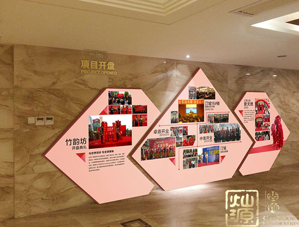 南寧辦公室裝修墻體文化設計效果，值得考慮！