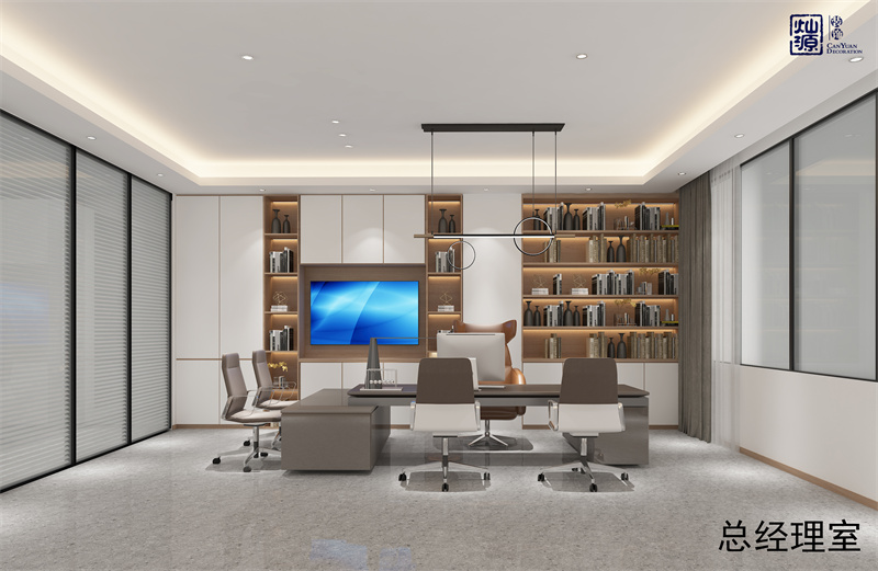 總經理辦公室裝修效果圖 總經理辦公室裝修效果圖