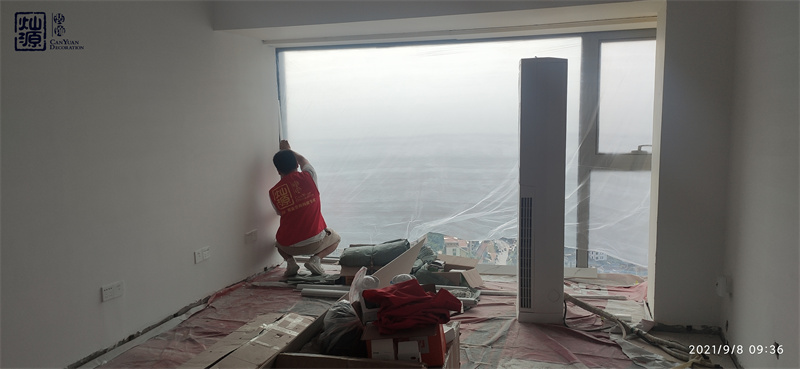 南寧口腔醫院裝修施工現場