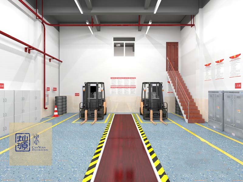 1000平米南寧廠房裝修設計實景圖 1000平米南寧廠房裝修設計實景圖