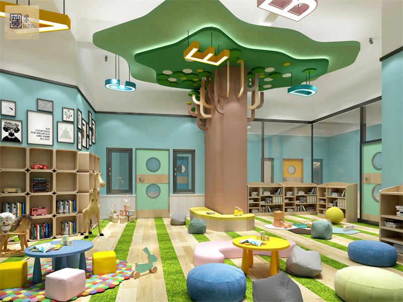 南寧幼兒園裝修設計公司—燦源裝飾效果圖 南寧幼兒園裝修設計公司—燦源裝飾效果圖