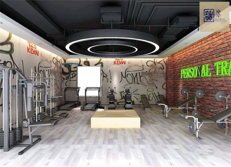 南寧健身房設計裝修效果圖 南寧健身房設計裝修效果圖