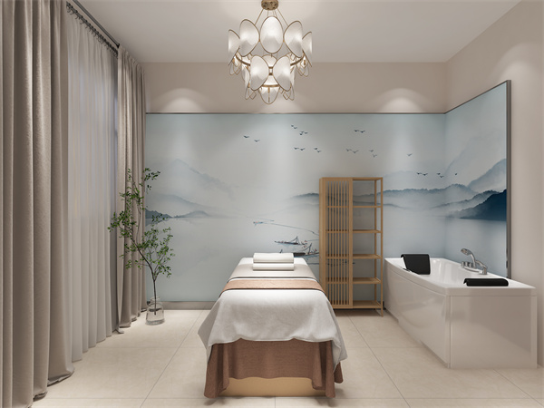 養生館設計裝修效果圖&mdash;燦源裝飾