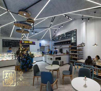 NOBIBI朝陽地鐵站時尚甜品店裝修案例-燦源裝飾 NOBIBI朝陽地鐵站時尚甜品店裝修案例-燦源裝飾