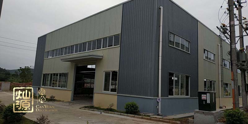 隆安廠房裝修外觀實景圖