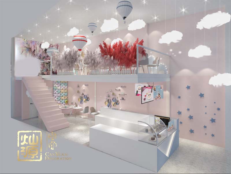 網(wǎng)紅奶茶店設計裝修