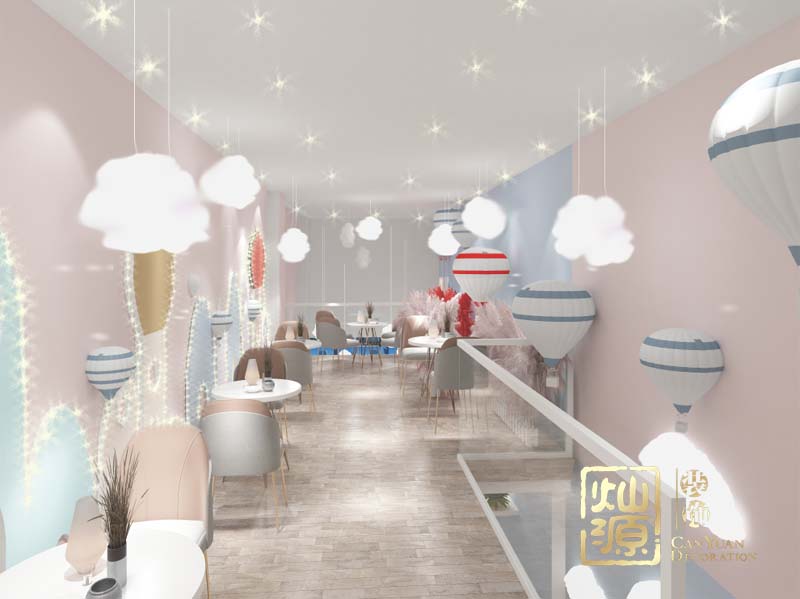 網(wǎng)紅奶茶店設計裝修