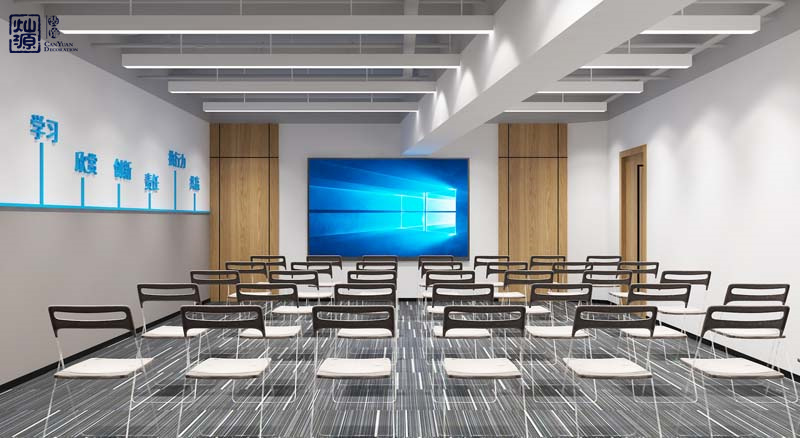 科技公司辦公室設(shè)計(jì)效果圖之會議室