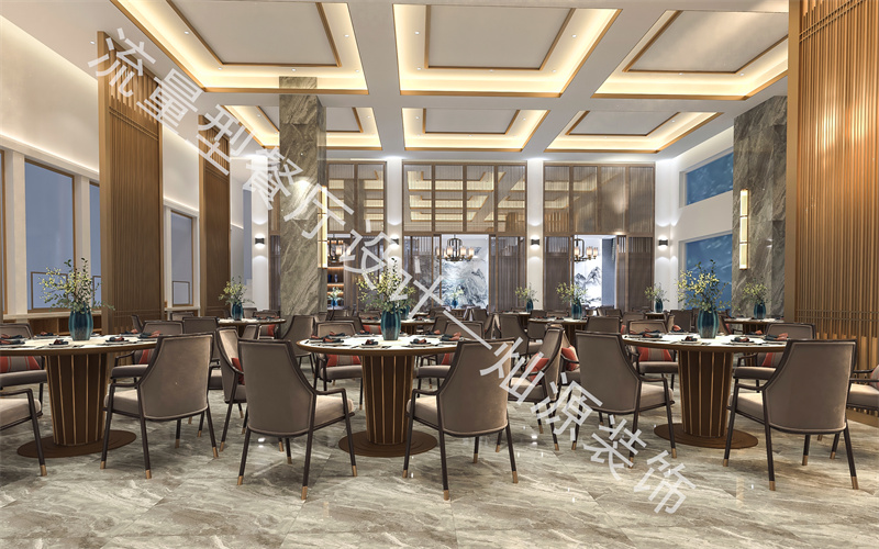 流量型餐廳設計效果圖&mdash;燦源裝飾