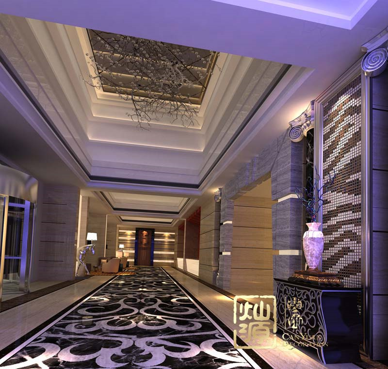 南寧主題酒店設計裝修效果圖—燦源裝飾 南寧主題酒店設計裝修效果圖—燦源裝飾