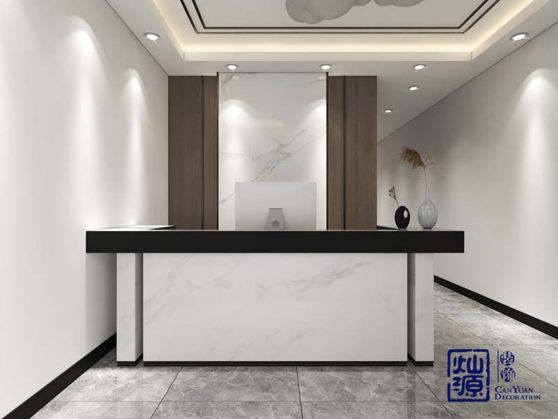 loft辦公室設計裝修效果圖之前臺—燦源裝飾 loft辦公室設計裝修效果圖之前臺—燦源裝飾