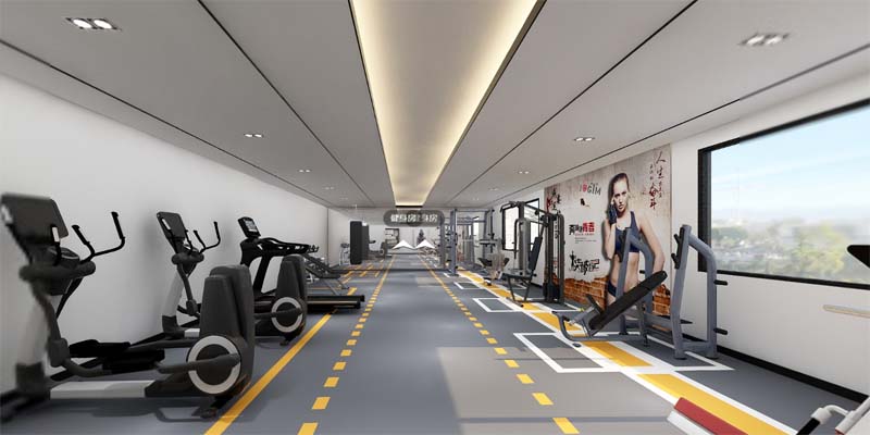 健身會所設計裝修效果圖—燦源裝飾 健身會所設計裝修效果圖—燦源裝飾