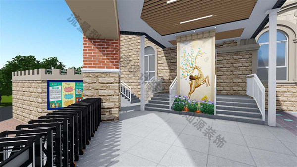 南寧幼兒園設計效果圖&mdash;燦源裝飾